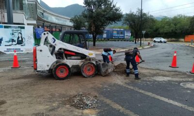 Se llevó a cabo un operativo especial para recolectar basura de las rejillas pluviales en toda la ciudad.
