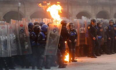 La jefa de Gobierno de la CDMX, Clara Brugada Molina, reconoció la valentía de los elementos policiacos.
