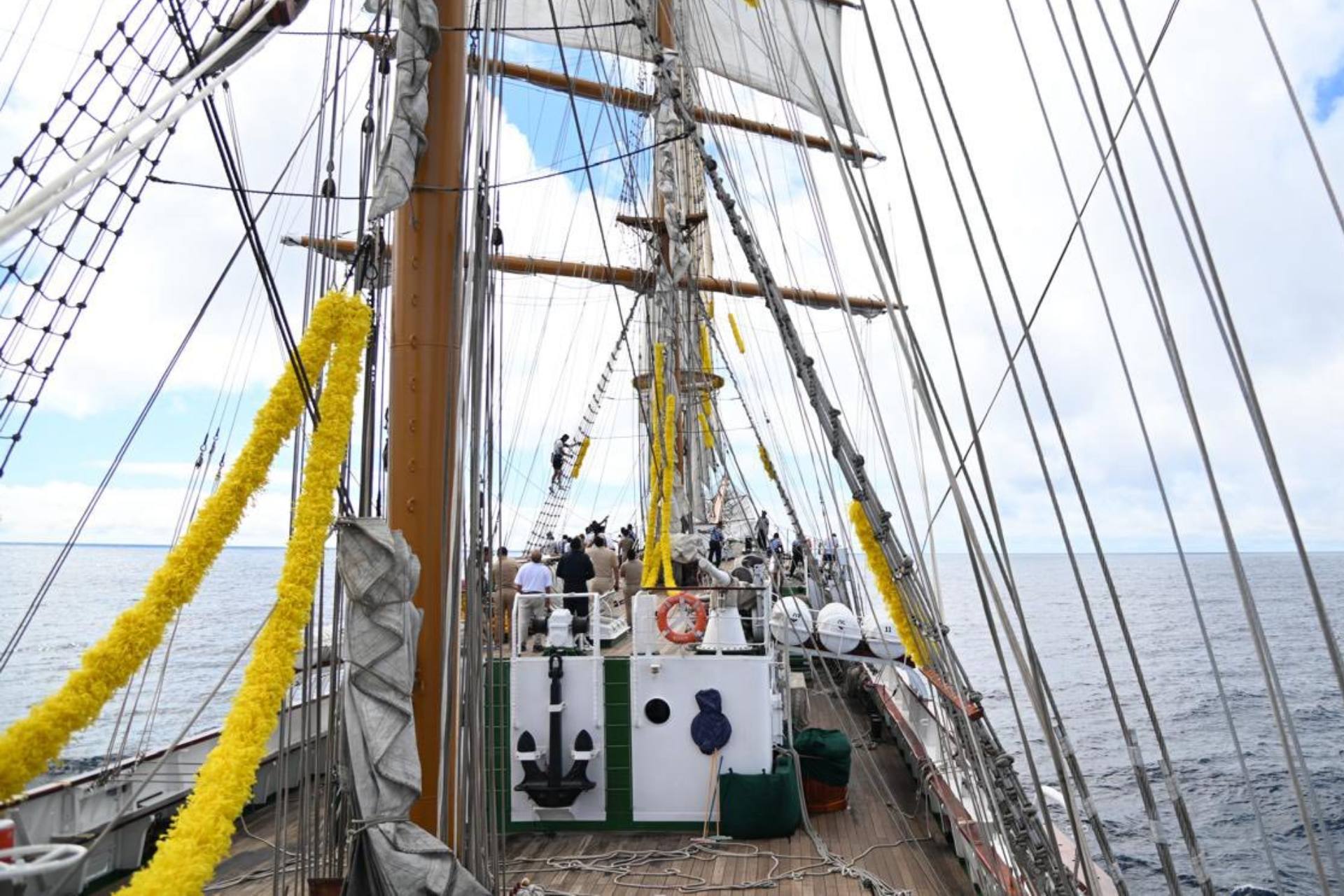Durante la conmemoración del 204 aniversario de la Armada de México en Veracruz, el almirante Raymundo Pedro Morales, secretario de Marina, confirmó el regreso del buque y destacó el espíritu de resiliencia de su tripulación
