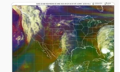 El SMN advirtió también sobre vientos con rachas de hasta 70 km/h en el Golfo de California, Baja California y el Istmo de Tehuantepec, además de vientos de 45 a 60 km/h en varios estados del norte y centro del país.