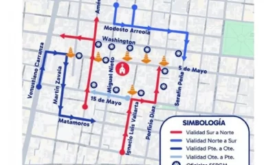 Los cierres viales comenzarán el sábado e incluirán el bloqueo de la circulación en 5 de Mayo y calles aledañas.