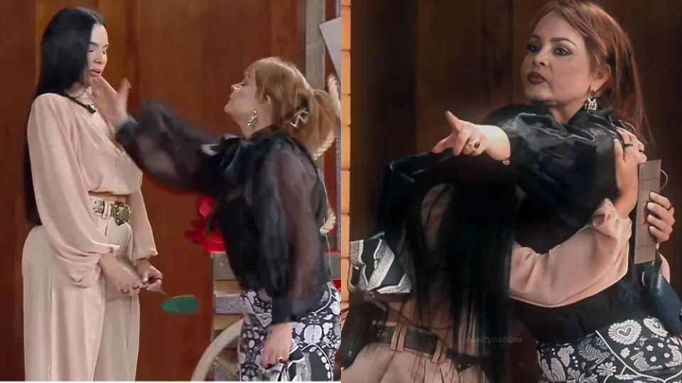 Spanic, quien llevaba 34 días en el programa, fue descalificada tras propinar una cachetada a Assis mientras le exigía que se defendiera más en el juego.