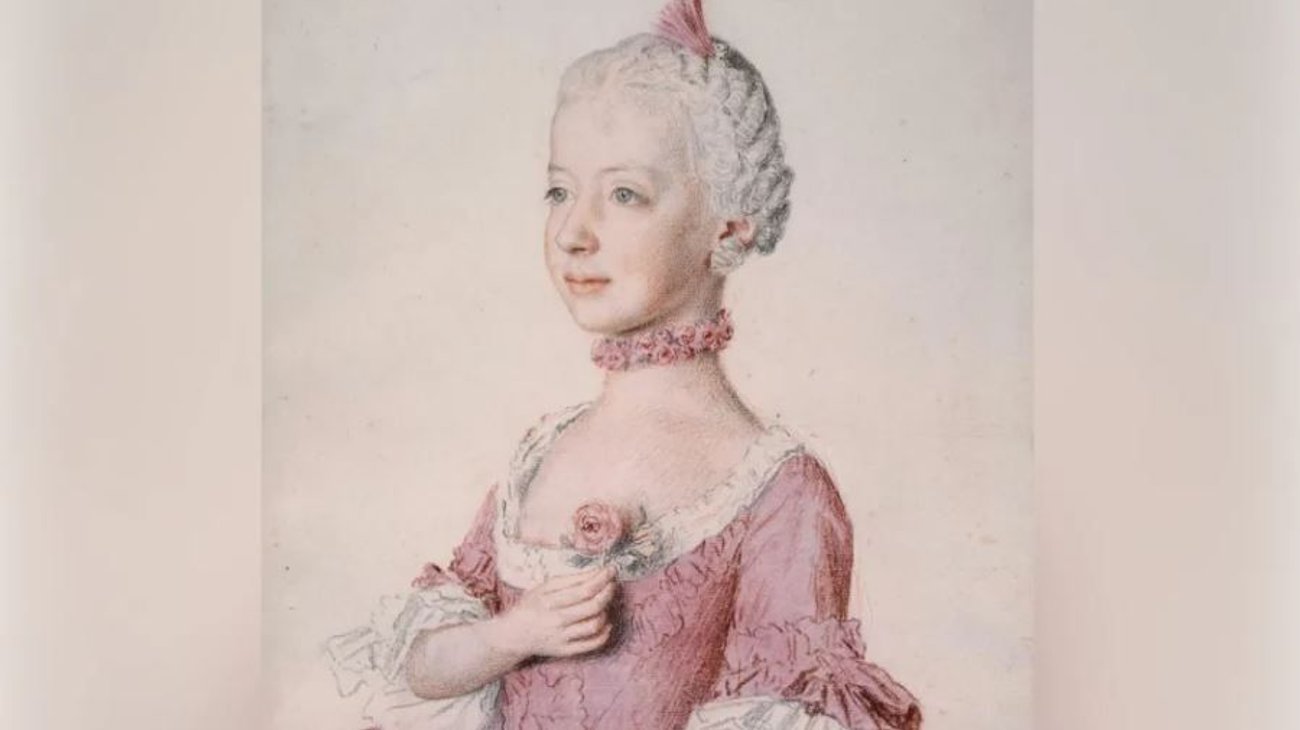 La investigación también permitió reidentificar otro dibujo de la misma colección, que hasta ahora se creía que mostraba a María Carolina.