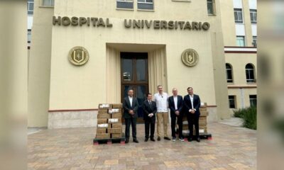 La entrega se realizó en dos etapas: la primera incluyó un valor de 500 mil pesos con 2,184 dosis de medicamentos variados, mientras que la segunda consistió en 14,247 dosis de insumos de primer nivel