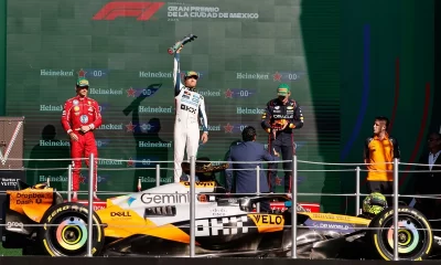 El dominio de británico Norris en el GP de México fue incuestionable. Mantuvo el liderato desde la primera vuelta.