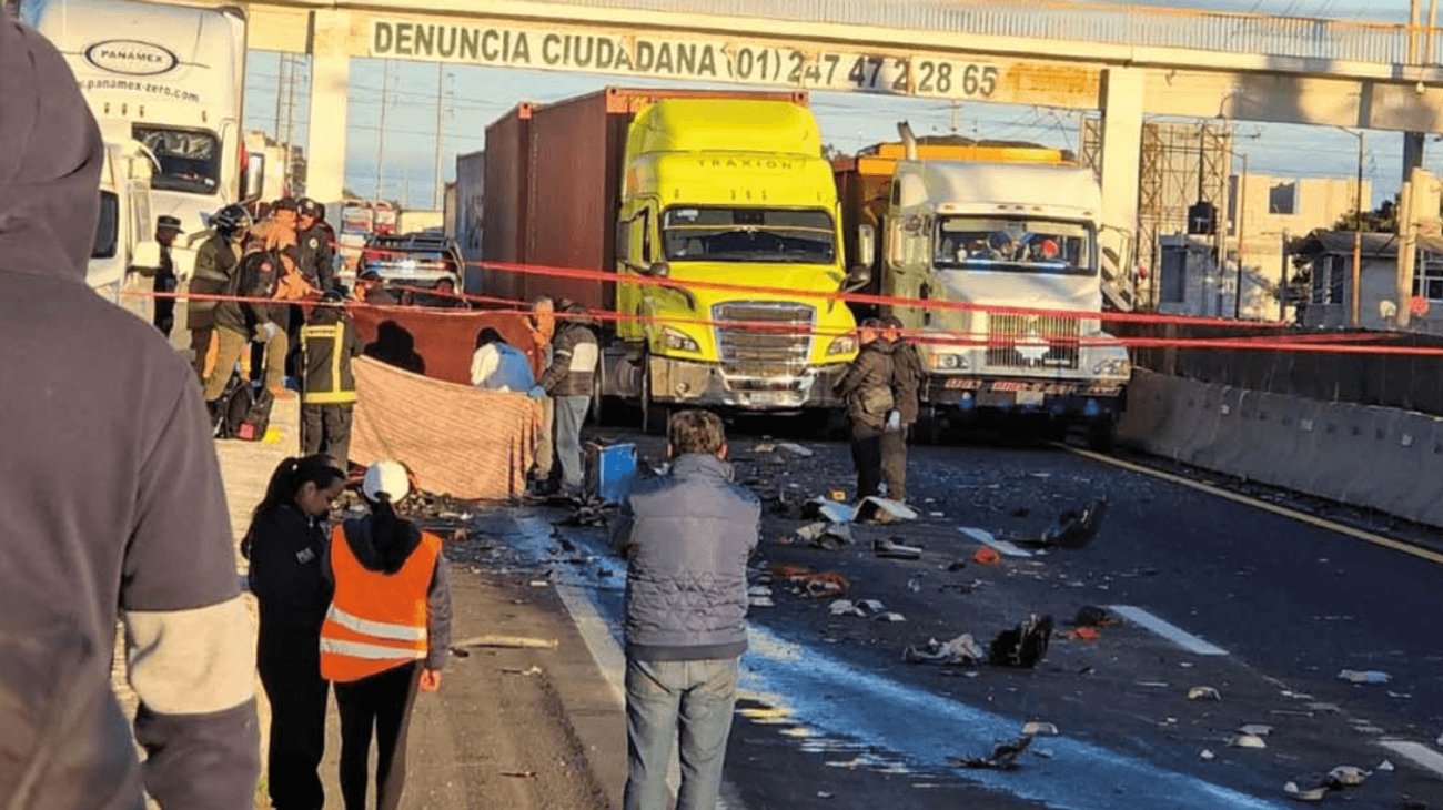 El percance ocurrió alrededor de las 5:00 de la mañana, cuando el grupo regresaba de una peregrinación al Santuario de Chalma, en el Estado de México.