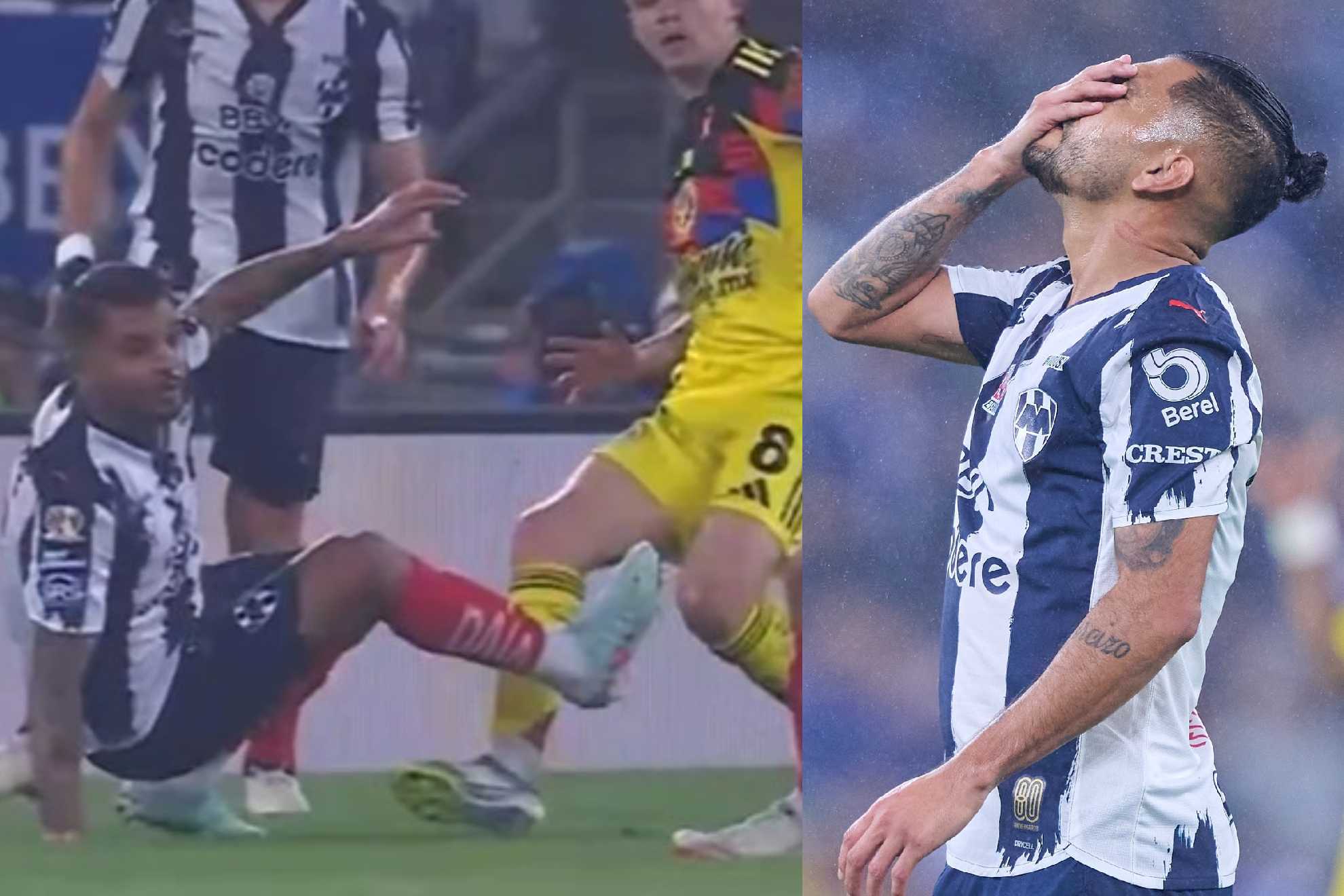 Entre las acciones más cuestionadas se encuentra la entrada de Jesús “Tecatito” Corona sobre Álvaro Fidalgo, que debió sancionarse como tarjeta roja, pero no fue señalada por el VAR.