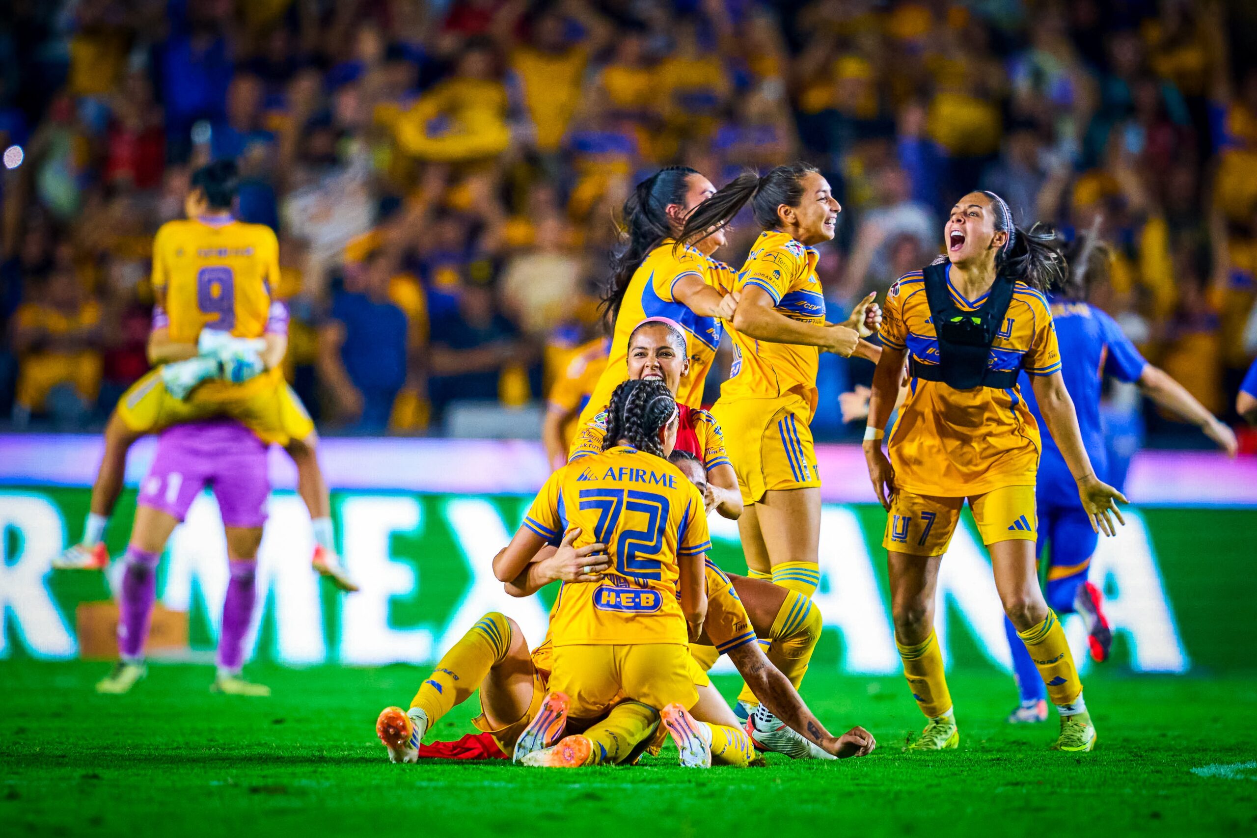 Tigres Femenil reafirma su hegemonía en la Liga MX Femenil, acumulando siete campeonatos en su historia.