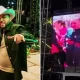 La escena, que ya había circulado en redes sociales, fue mostrada mientras el artista interpretaba su tema “Soy Feliz”, causando sorpresa entre los asistentes.