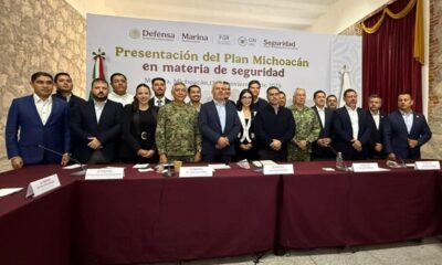 Durante el evento también se expuso un proyecto para aumentar las capacidades del puerto de Lázaro Cárdenas, en Michoacán.