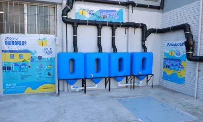 En conjunto, los 25 sistemas ya operativos tienen la capacidad de captar más de siete millones de litros al año, equivalente a 713 pipas, beneficiando a más de 15 mil estudiantes.