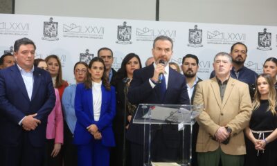El alcalde de Monterrey Adrián de la Garza Santos rechazó la propuesta del Ejecutivo Estatal de incrementar hasta en 33 por ciento el Impuesto Sobre Nómina.