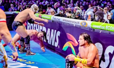 A través de sus redes sociales, el CMLL celebró la visita del artista, destacando que vivió de cerca “La Mejor Lucha Libre del Mundo”
