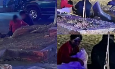 Sus padres llegaron poco después, protagonizando una escena de profundo dolor que conmovió a los presentes