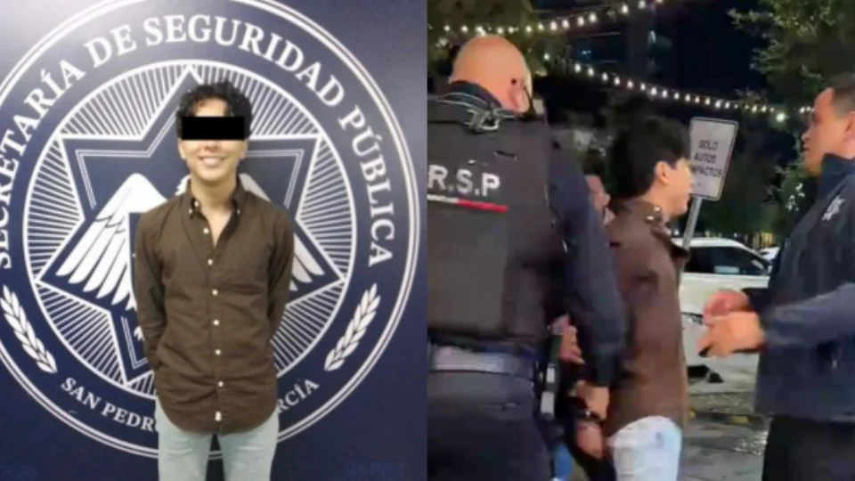 Los detenidos fueron identificados como Luis “N”, de 24 años, y Héctor “N”, de 19 años, este último conocido en plataformas digitales como Borjas.