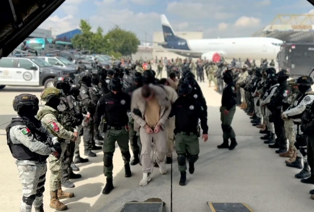 El titular de la SSPC, Omar García Harfuch, detalló que los reos fueron enviados a ciudades como Washington, Houston, Nueva York, Pensilvania, San Antonio y San Diego