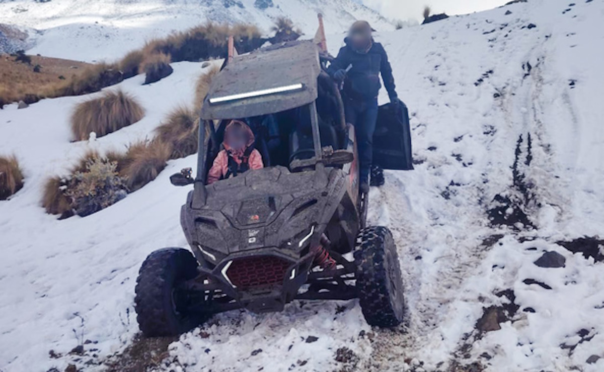 De acuerdo con la Profepa, el conductor ignoró las indicaciones de seguridad y transitó dentro del Área Natural Protegida
