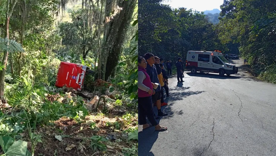 Voluntarios, familiares y corporaciones de emergencia acudieron al sitio para auxiliar a los pasajeros, algunos de los cuales quedaron atrapados, lo que complicó las labores de rescate.