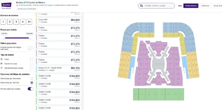 La comunidad ARMY reaccionó con molestia y exigió a Ocesa y Ticketmaster mayor control sobre este tipo de prácticas, solicitando incluso una nueva intervención de la Profeco.