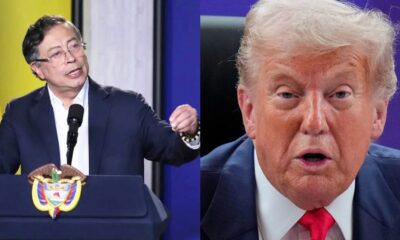 Las declaraciones se producen luego de que Donald Trump afirmara el domingo, a bordo del Air Force One, que Colombia está “muy enferma”