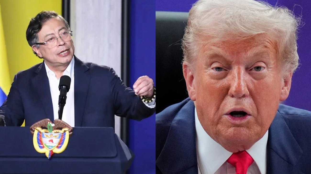 Las declaraciones se producen luego de que Donald Trump afirmara el domingo, a bordo del Air Force One, que Colombia está “muy enferma”