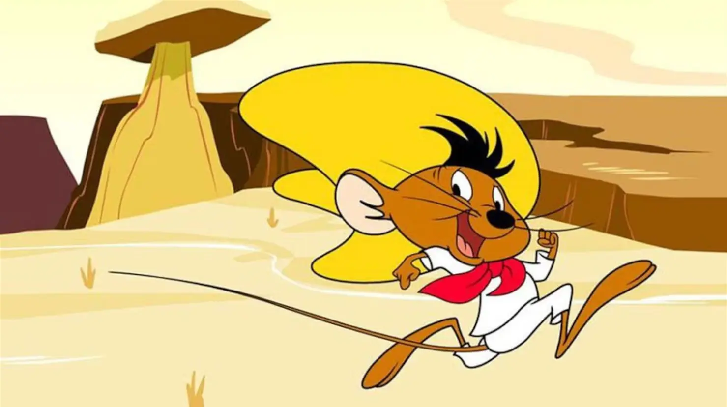 Speedy Gonzales debutó oficialmente en 1955 en el corto que lleva su nombre, rediseñado por Friz Freleng y Hawley Pratt, producción que incluso ganó el Óscar a mejor cortometraje animado.
