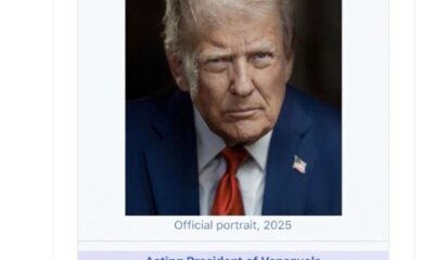 La publicación se da en medio de tensiones internacionales tras una operación militar estadounidense en Caracas, donde el líder venezolano Nicolás Maduro y su esposa Cilia Flores fueron capturados el 3 de enero