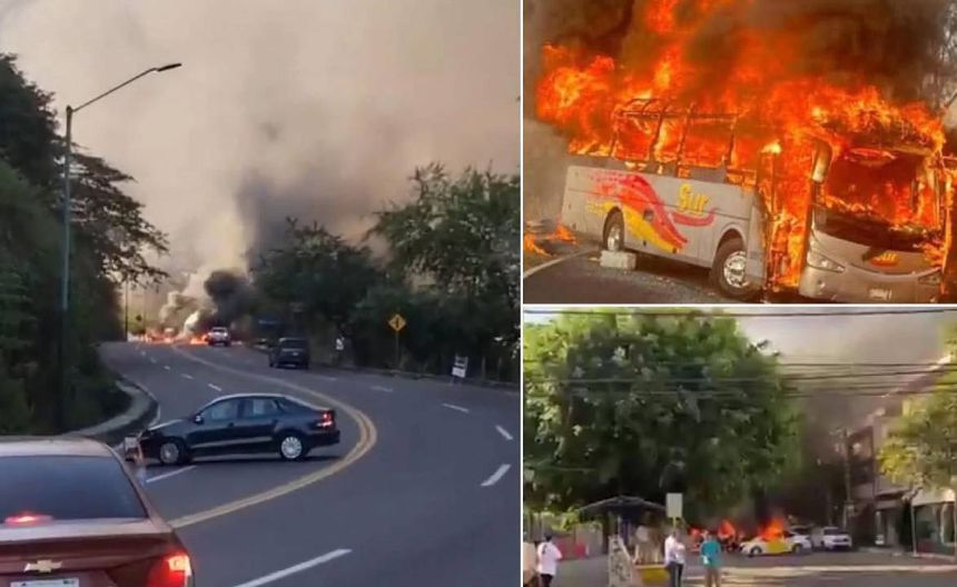 ”. La violencia registrada en distintos puntos del occidente y norte del país provocó bloqueos carreteros y alertas de seguridad que impactaron directamente en el transporte de pasajeros.