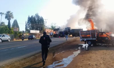 el gobernador de Jalisco, Pablo Lemus, ordenó la suspensión temporal del servicio de transporte público hasta que las condiciones de seguridad sean restablecidas.