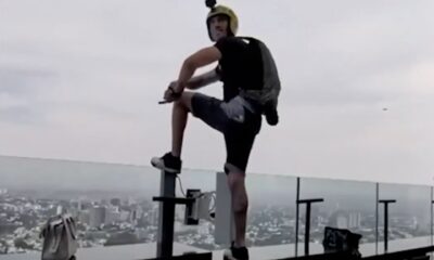 El sujeto fue interceptado por personal del hotel cuando se dirigía al borde de la terraza, pero desoyó las advertencias y se arrojó al vacío ante la mirada atónita de los presentes.