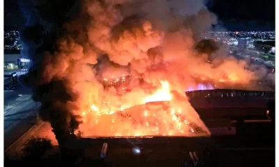 Las autoridades confirmaron que no hubo personas lesionadas y que todos los trabajadores se encuentran a salvo.