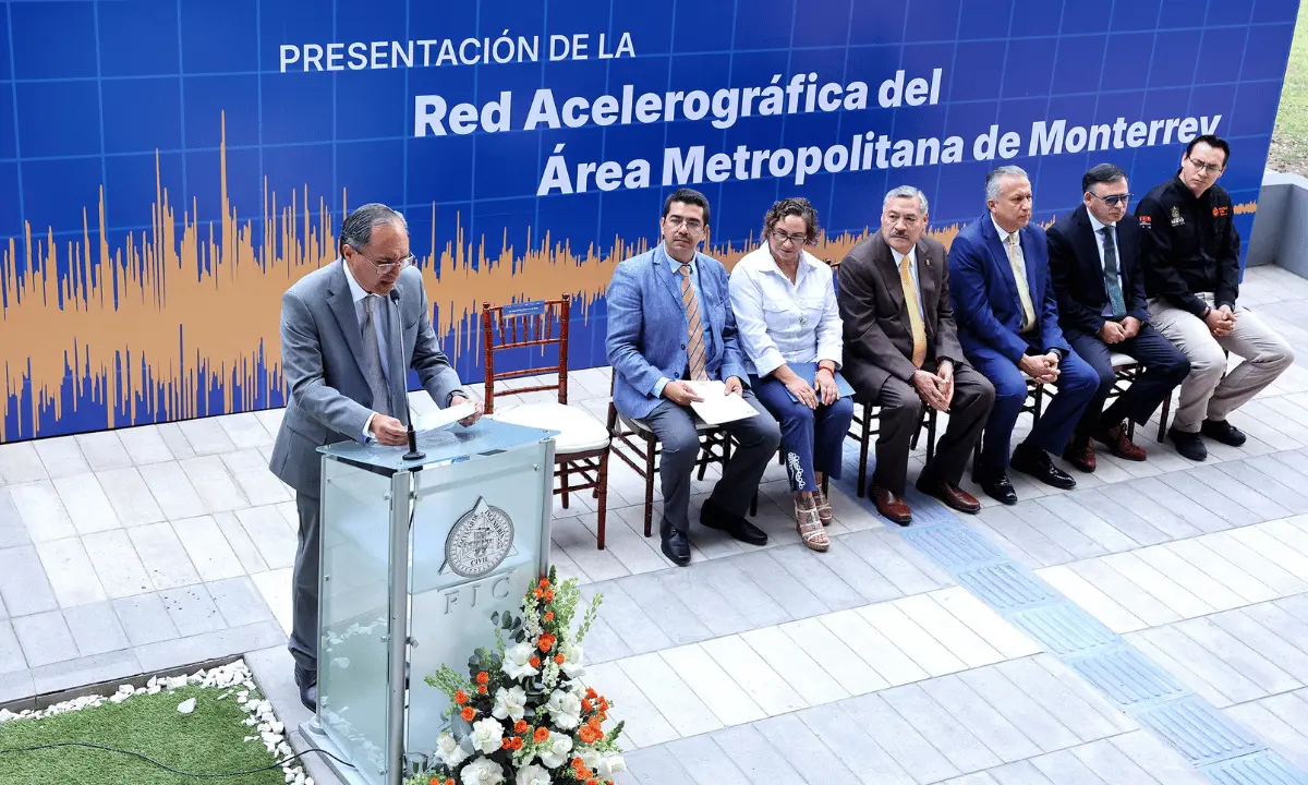 La RAAMM está integrada por ocho estaciones acelerográficas que monitorean en tiempo real la actividad sísmica en el área metropolitana de Monterrey.