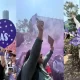 Organizaciones feministas también impulsaron bloques para juventudes con el objetivo de visibilizar demandas como el acceso al aborto, la educación sexual integral y la autonomía corporal.