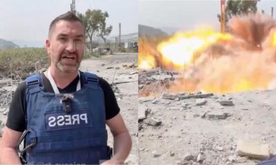 El material rápidamente se difundió en redes sociales, generando impacto por la cercanía del ataque y el peligro al que estuvieron expuestos.