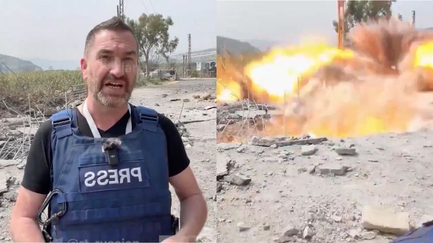 El material rápidamente se difundió en redes sociales, generando impacto por la cercanía del ataque y el peligro al que estuvieron expuestos.