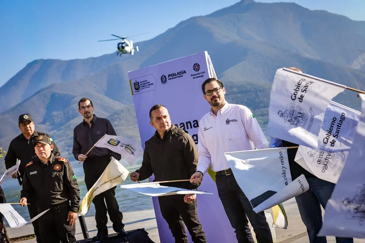 El edil informó que el despliegue incluye más de 100 elementos, 35 unidades operativas, apoyo aéreo, torres de vigilancia, drones y sistemas de monitoreo, como parte de un esfuerzo coordinado entre distintas corporaciones.