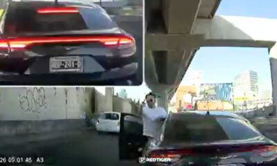 Autoridades capitalinas identificaron al hombre como Francisco Maguey Ocampo, quien descendió del automóvil armado y presuntamente realizó detonaciones