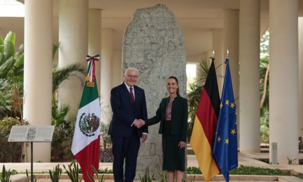 Durante la reunión, los presidentes dialogaron sobre temas clave como comercio, inversión y cooperación internacional, con la intención de ampliar los vínculos estratégicos entre México y Alemania.