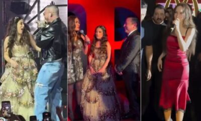 Entre los invitados también destacaron el cantante Pablo Montero y la agrupación Matute.