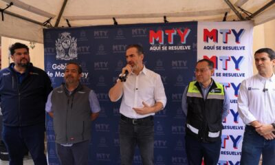 El alcalde Adrián de la Garza supervisó los trabajos y señaló que la decisión responde a estudios de ingeniería vial realizados desde el inicio de su gestión