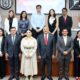 El acto protocolario fue encabezado por el rector Santos Guzmán López, quien reiteró el respaldo institucional a la nueva mesa directiva.