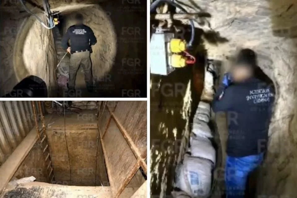 Las investigaciones permitieron identificar que el túnel conectaba con un inmueble cercano ubicado sobre el antiguo camino a Villas de García, donde presuntamente operaba un centro clandestino de almacenamiento y distribución de combustible robado.