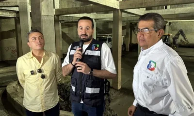 Durante el recorrido, el edil explicó que desde noviembre de 2024 la Administración inició labores de desazolve en este espacio, el cual no había recibido mantenimiento durante varios años.