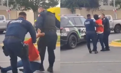 Durante la huida, el joven pidió ayuda y lanzó acusaciones contra los agentes frente a conductores y peatones que presenciaron la movilización policiaca.