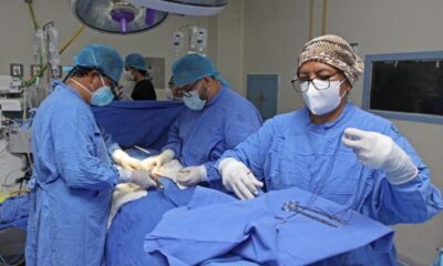 En total, se efectuaron más de 49 mil intervenciones quirúrgicas en hospitales generales y Unidades Médicas de Alta Especialidad del Centro Médico Nacional del Noreste.
