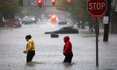 En redes sociales comenzaron a circular videos que muestran la magnitud de las inundaciones