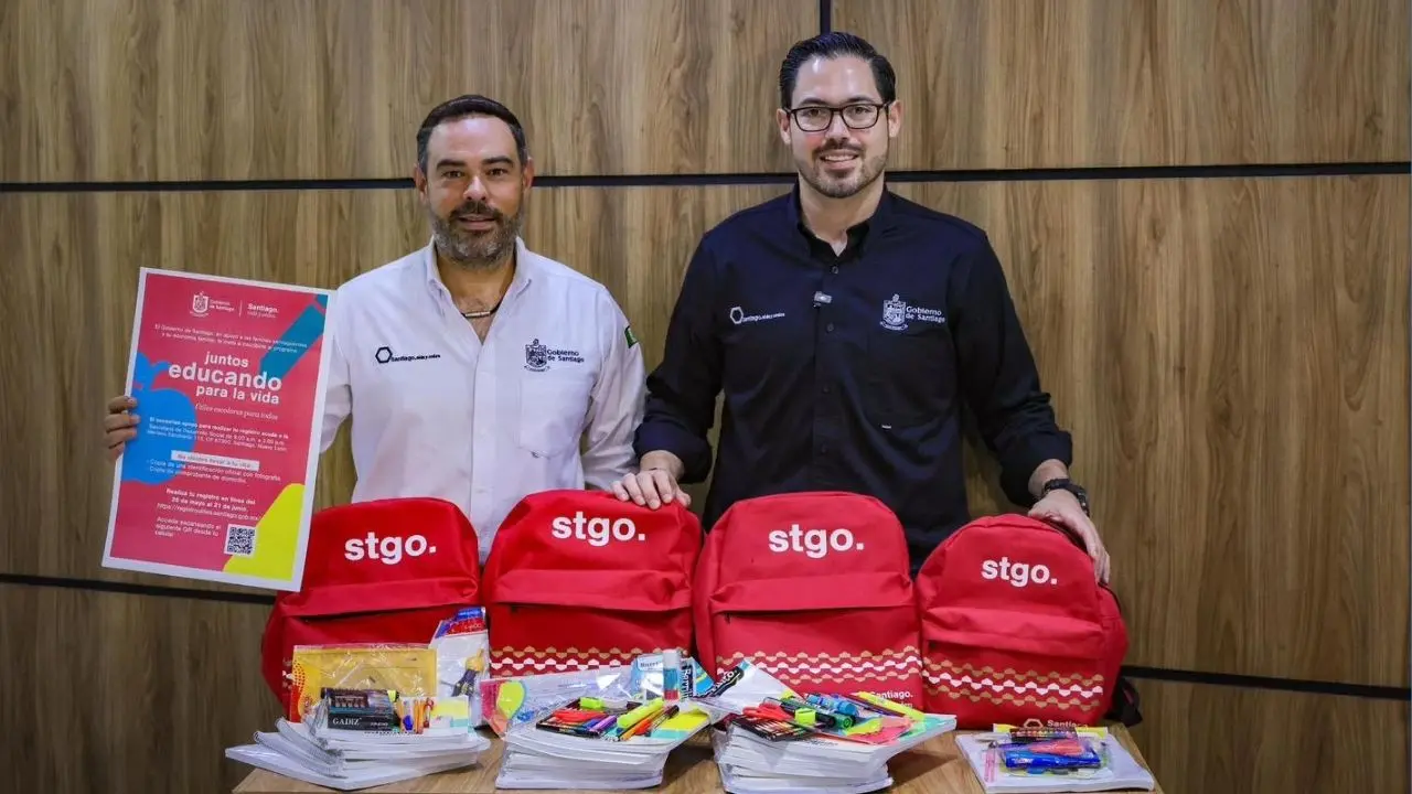 La entrega de útiles y mochilas se realizará del 22 al 26 de junio en el Gimnasio Polivalente 21 de Marzo mediante citas programadas al momento del registro.