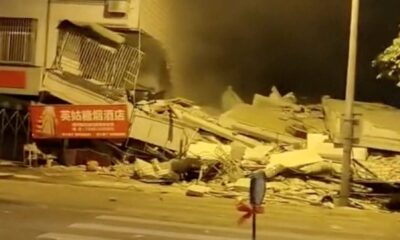 El movimiento telúrico provocó el derrumbe de al menos 13 viviendas y generó una intensa movilización de cuerpos de rescate.