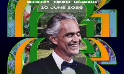 En la capital mexicana compartirá escenario con Los Ángeles Azules y Belinda, quienes también forman parte del cartel oficial anunciado por la FIFA.