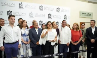 La dirigente estatal de Morena, Anabel Alcocer, señaló que esperan que el Poder Legislativo dé trámite expedito a la solicitud y analice el caso conforme a la ley